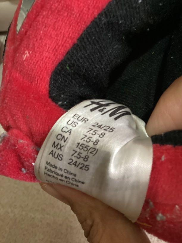 Lightning mcqueen online slippers h&m
