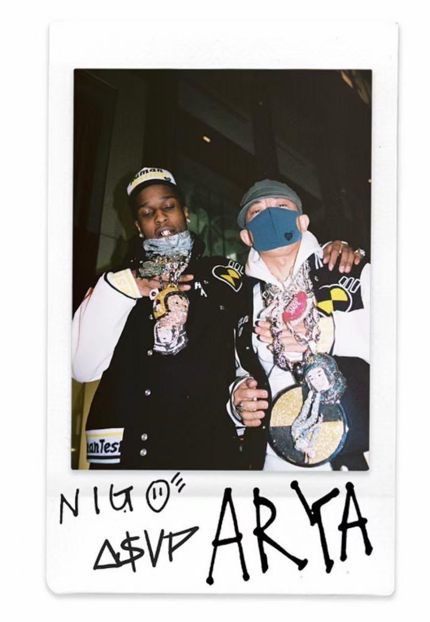 全新Human Made × A$AP Rocky AWGE HUMAN TESTING VARSITY JACKET, 男