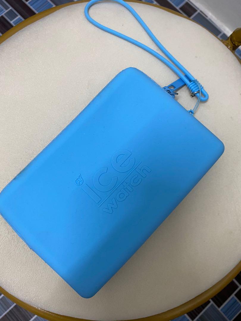 Ice watch silicone pouch light blue