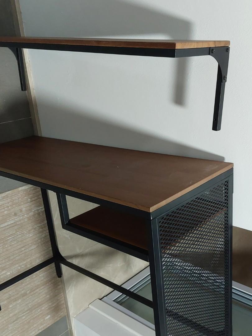 Ikea Table & Wall Shelving, Furniture & Home Living, Furniture, Tables & Sets on Carousell