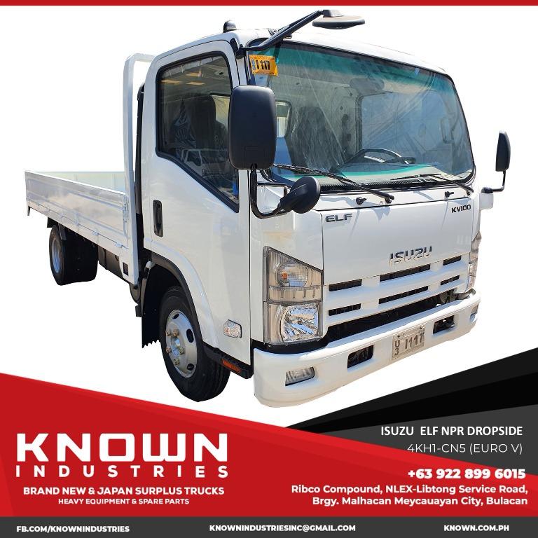 ISUZU ELF NPR DROPSIDE 6-Wheeler 🚚 4KH1-CN5 (EURO V), Special Vehicles ...
