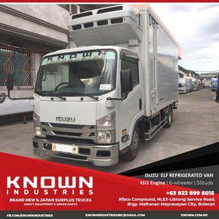 ISUZU  ELF REFRIGERATED VAN  6-wheeler 🚛