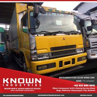 JAPAN SURPLUS MITSUBISHI FUSO ALUMINUM WING VAN