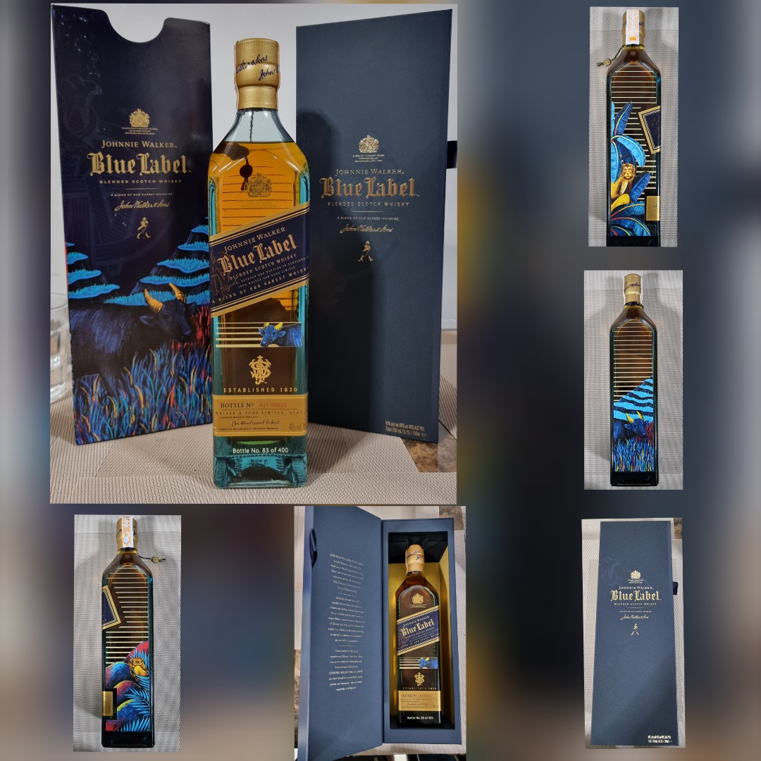 Johnnie walker Blue Label Earth PH limited edition, Food ...