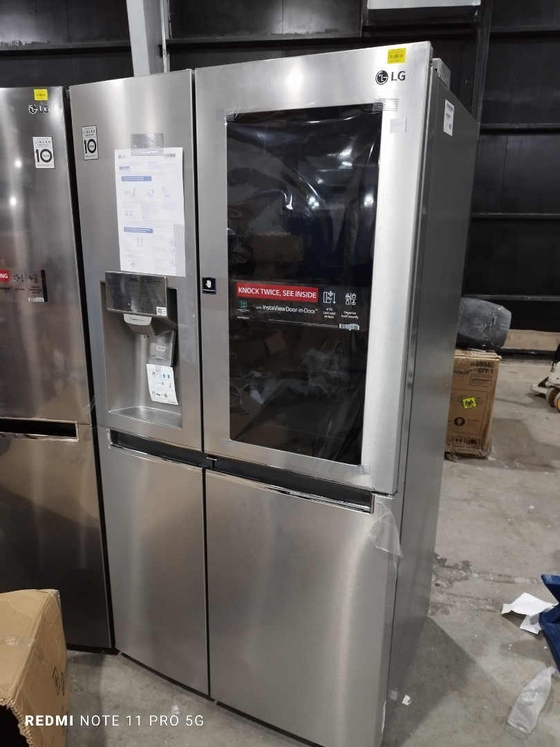 knock knock door ref 23.8cu.ft inverter LG, TV & Home Appliances