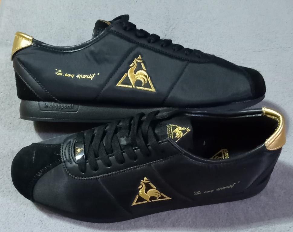 Le coq sportif shoes black and gold discount