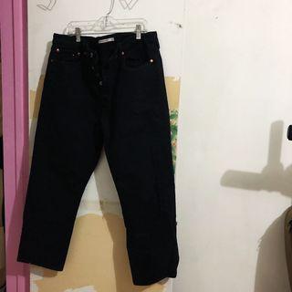 Levi’s Wedgie Straight Black Jeans Sz 32