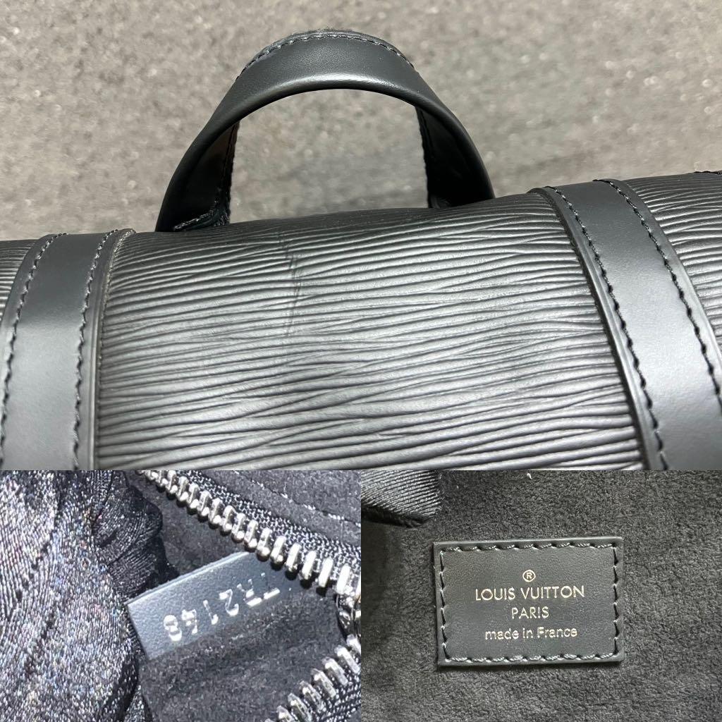 Louis Vuitton Christopher MM Noir Backpack Epi Leather, Luxury, Bags &  Wallets on Carousell