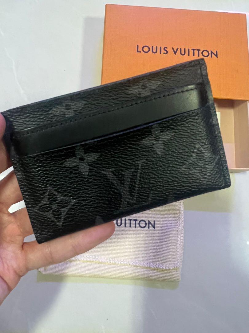 Louis Vuitton Double Card Holder, Men's Fashion, Watches & Accessories