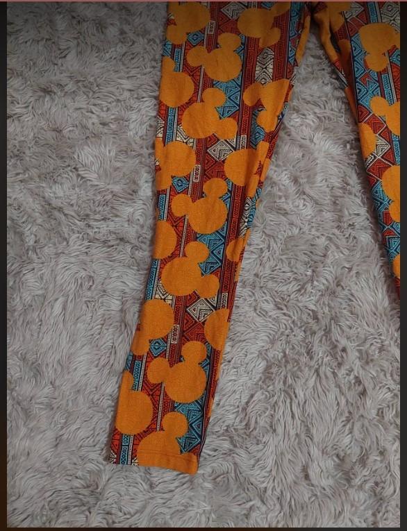 LULAROE MICKEY MOUSE LEGGINGS, Women's Fashion, Bottoms, Other Bottoms on  Carousell