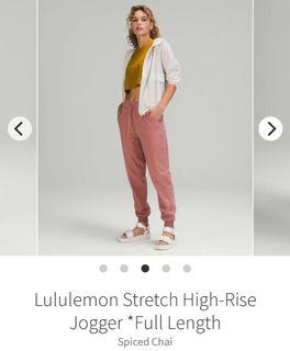 Lululemon Stretch High Rise Joggers