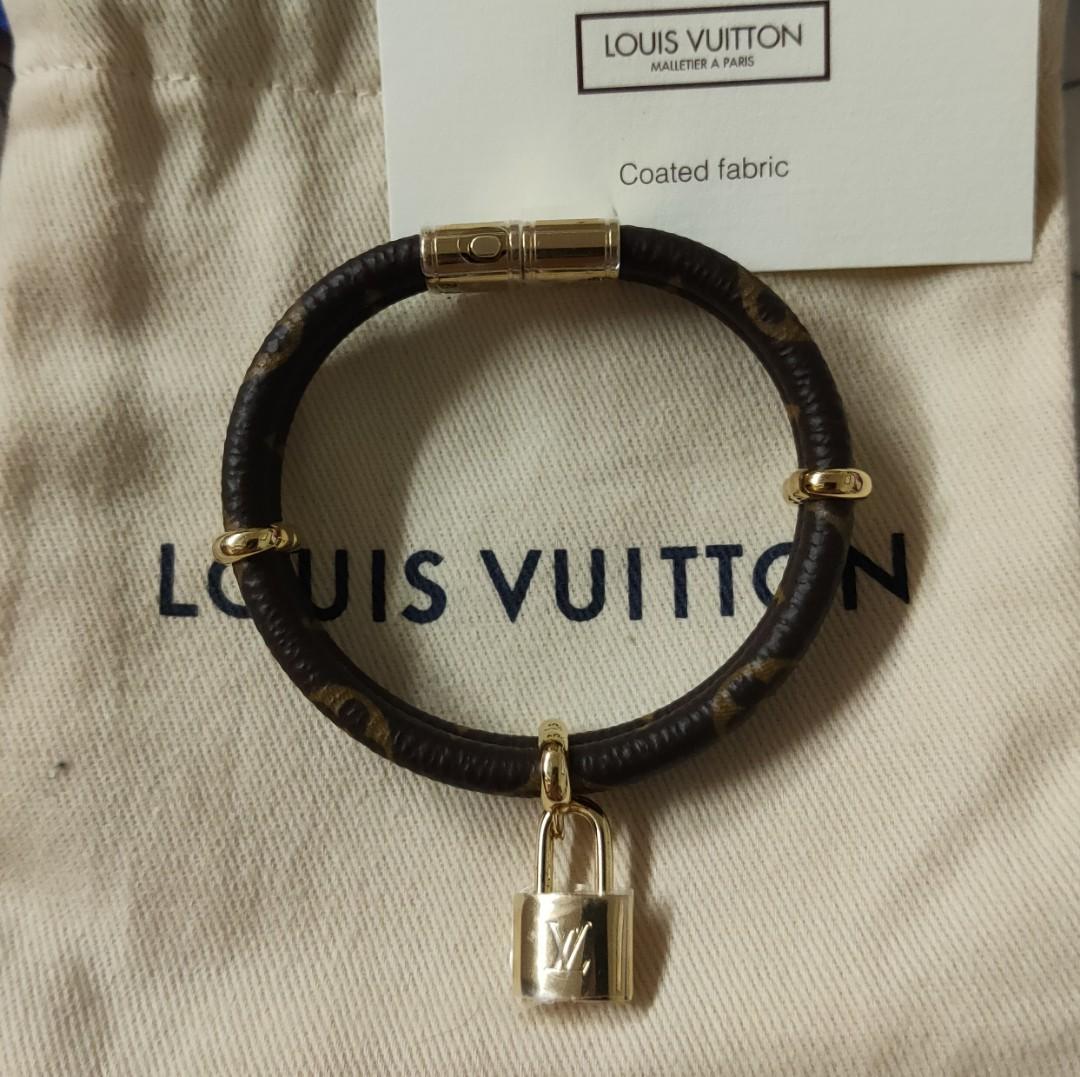 LOUIS VUITTON LOUIS VUITTON Keep It Twice Bracelet M6642E Vernis leather  brass Bordeaux LV M6642E｜Product Code：2107600860657｜BRAND OFF Online Store