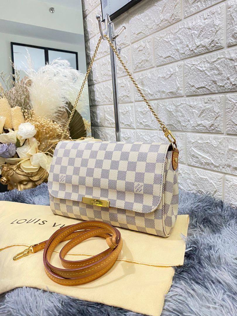 Louis Vuitton Damier Azur Favorite MM - Blue Mini Bags, Handbags