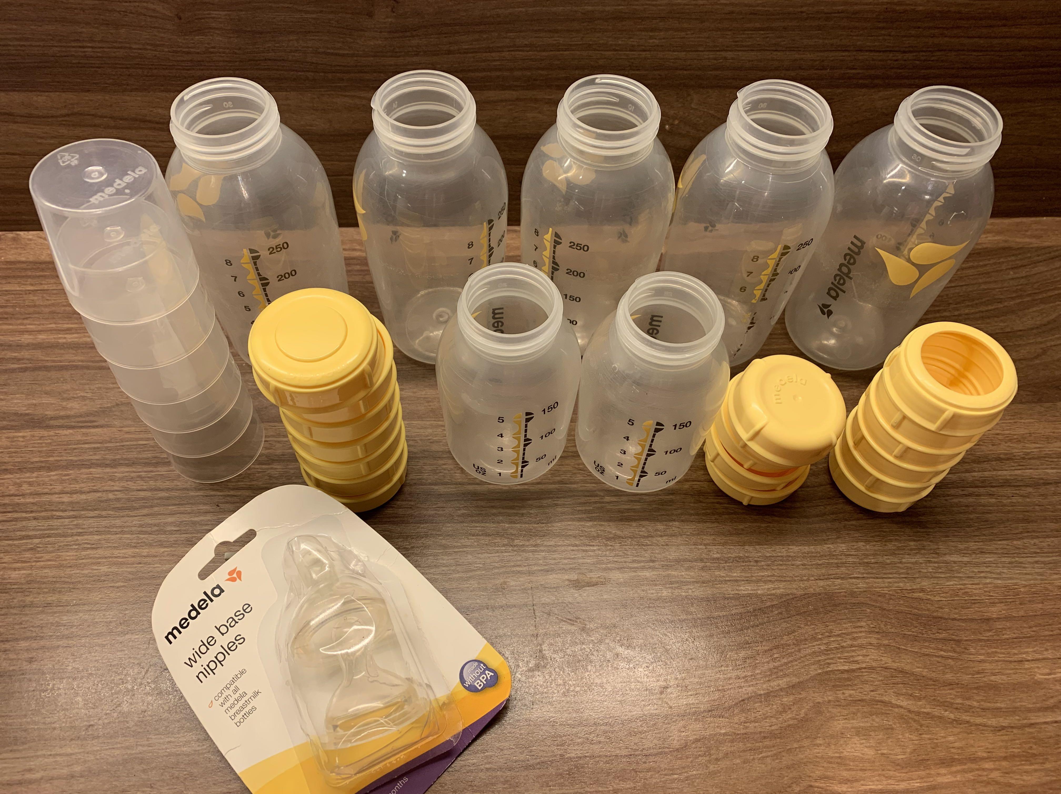 Medela Milk Bottles, Caps, New Teats, Babies & Kids, Nursing & Feeding