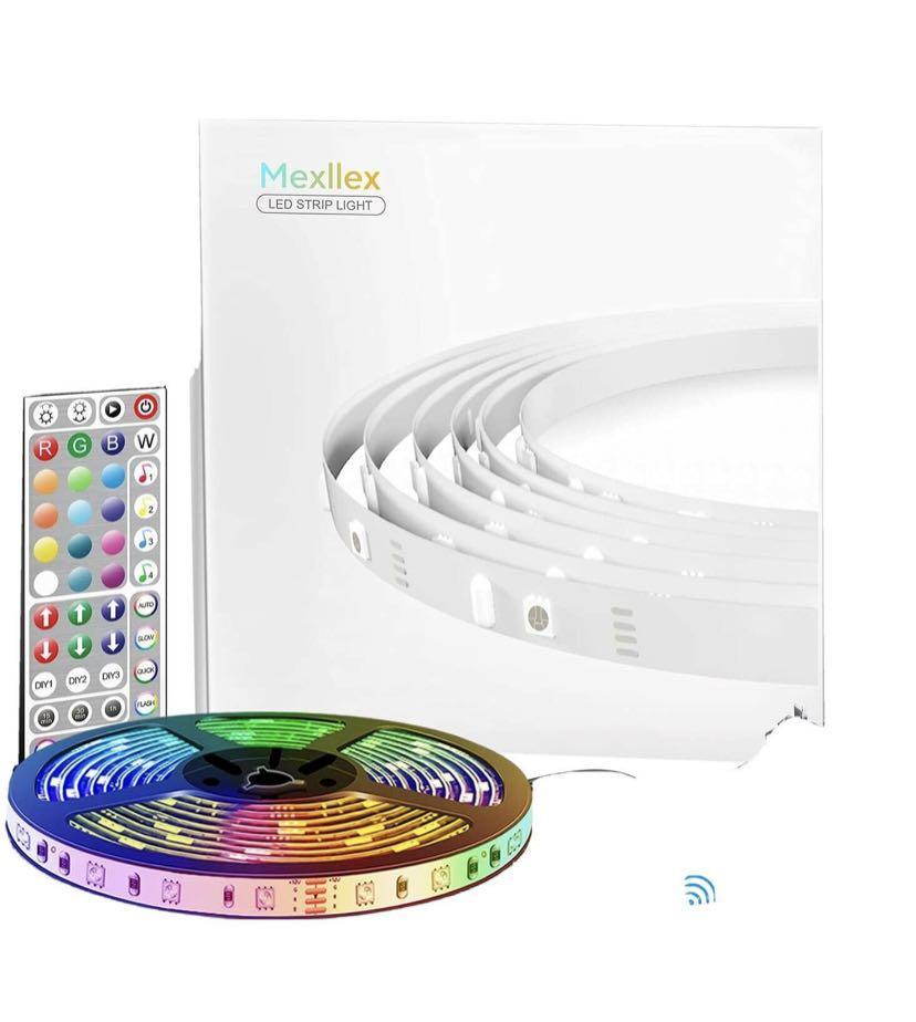Mexllex LED Strip Light (15m), Furniture & Home Living, Lighting & Fans