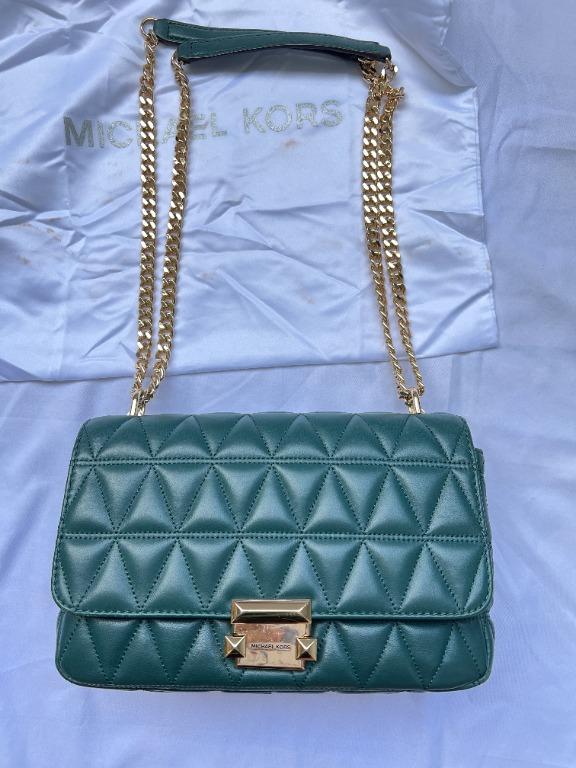 Michael kors sloan green deals