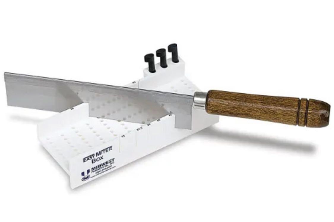 Miter Box and Saw - Craft Tool, Hobbies 