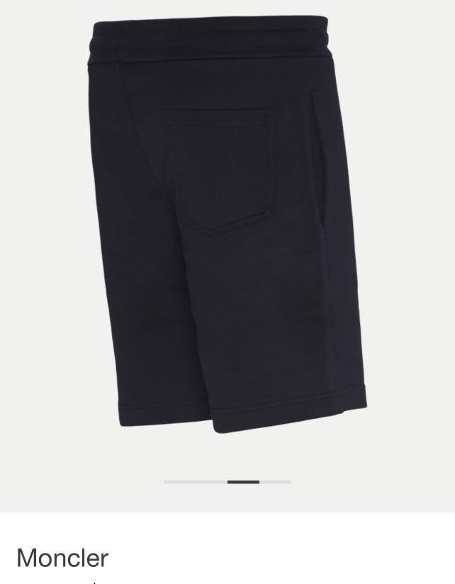 Moncler navy shorts discount
