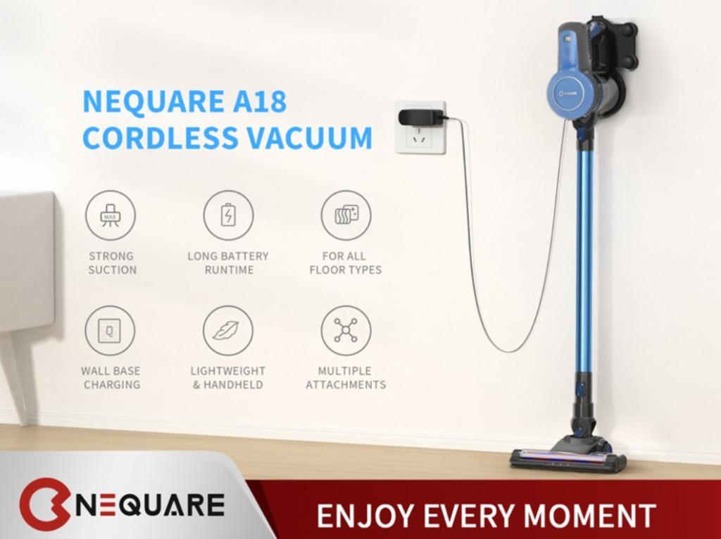 NEQUARE Cordless Vacuum Cleaner 18KPa not Dyson Dreame Xiaomi Monarch