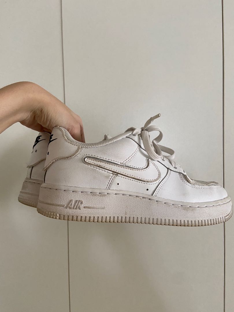 Air force 2024 1 white velcro