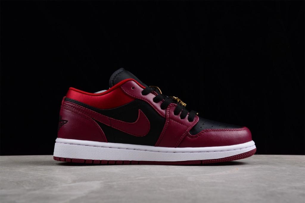 NIKE Air Jordan 1 Low Dark Beetroot Black DB6491 600 Euro 36 46