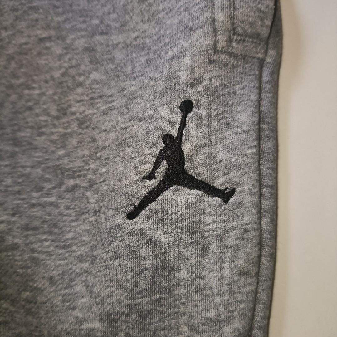 Gray jordan joggers cheap