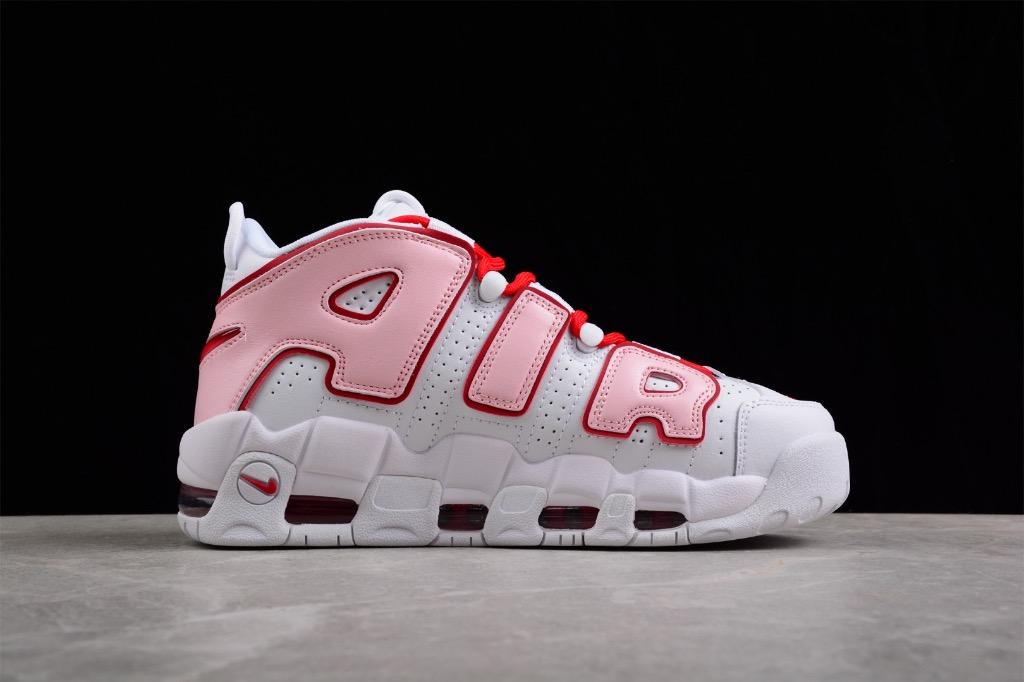 Nike Air More Uptempo White Red shoes Euro 36 45 Women s Fashion Footwear Sneakers on Carousell