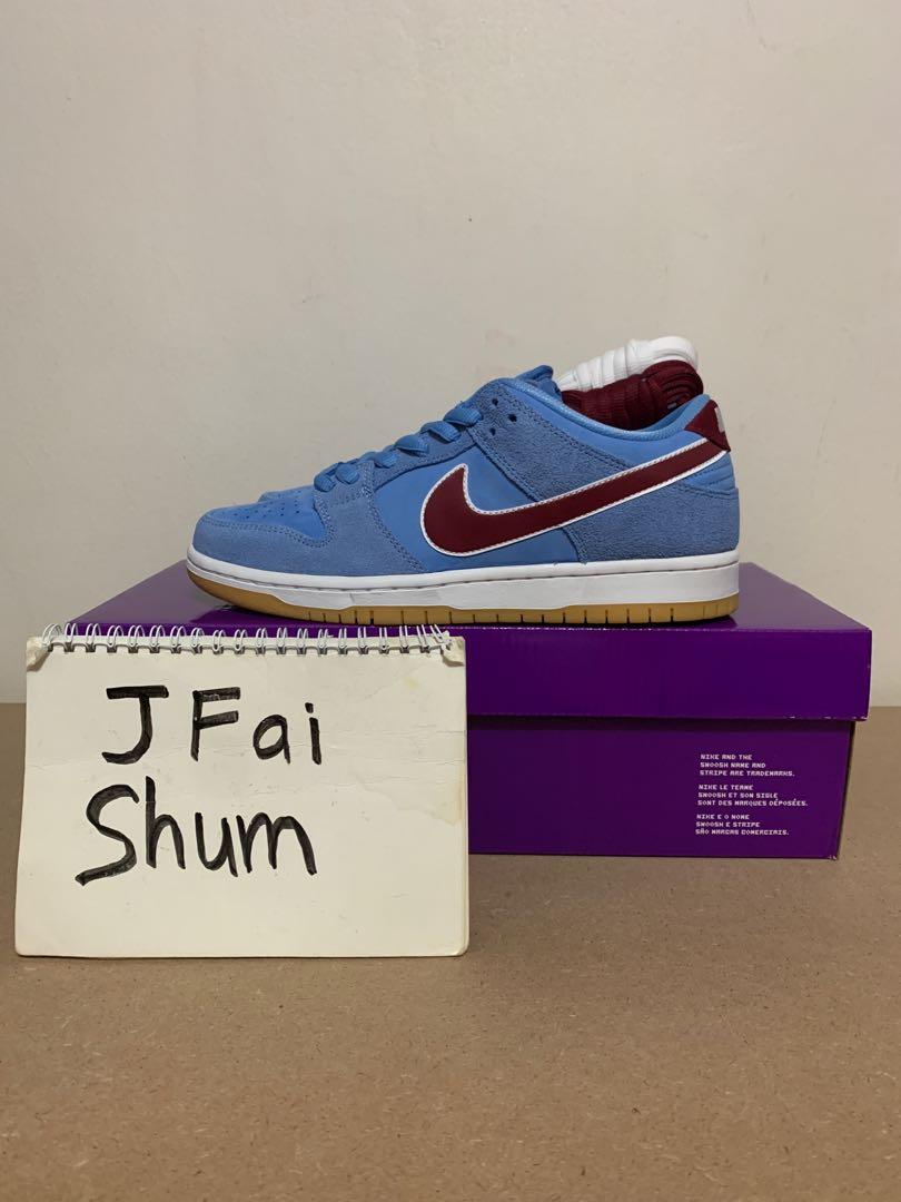 Buy Dunk Low Premium SB 'Philadelphia Phillies' - DQ4040 400 - Blue