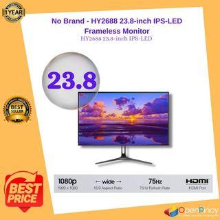 No Brand - HY2688 23.8-inch IPS-LED Frameless Monitor