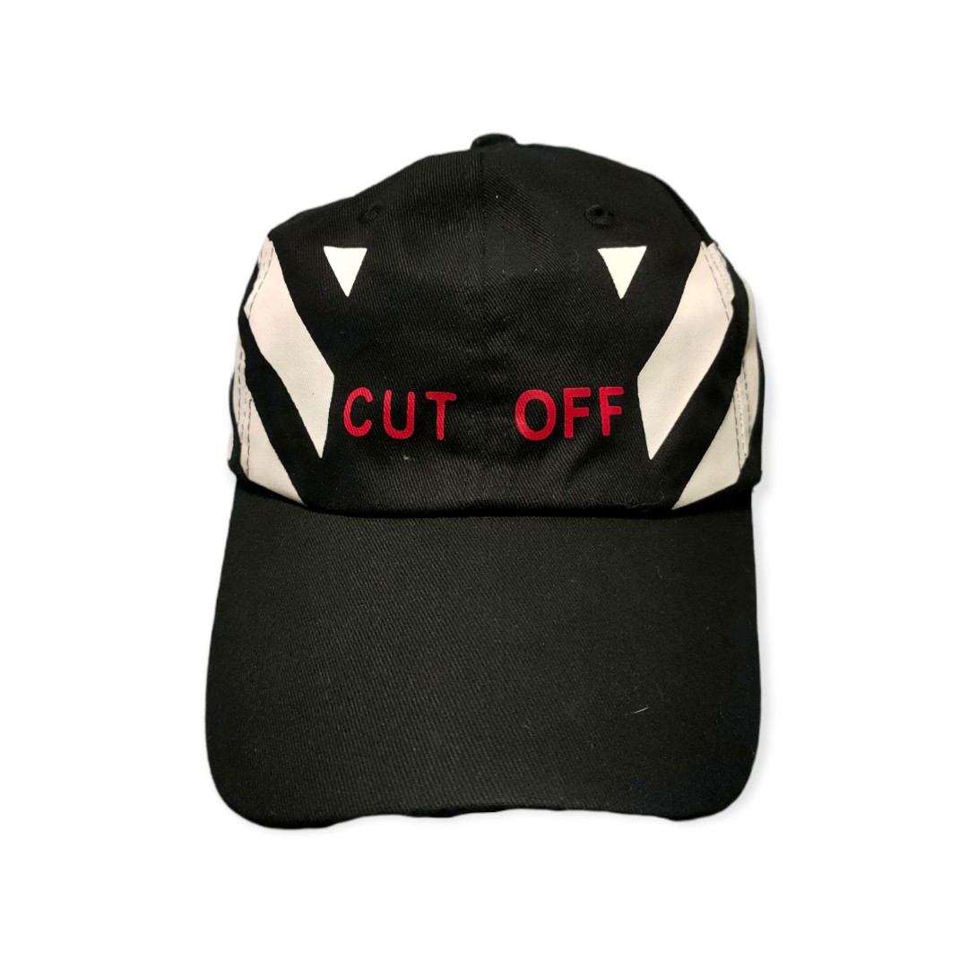 cut off off white hat