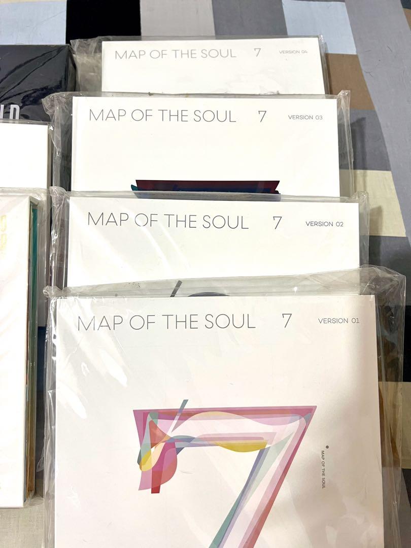 Official BTS Unsealed Albums (MOTS 7 1 2 3 4 The Journey O! R U L8, 2 ...