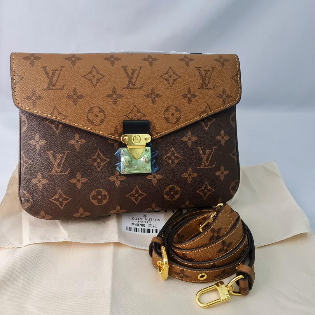 M46279 LV metis canvas cosmetic handbag sling crossbody shoulder snaplock  messenger flap, Women's Fashion, Bags & Wallets, Cross-body Bags on  Carousell