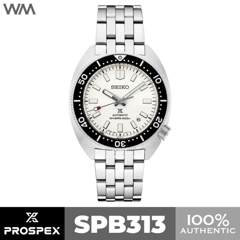 Seiko Prospex 1968 Turtle Reinterpretation White Dial Stainless Steel Diver  Automatic Watch SPB313 SPB313J1, Men's Fashion, Watches & Accessories,  Watches on Carousell
