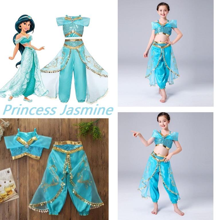 Jasmine costume for kids sales