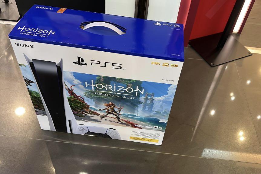 PS5 光碟版主機Horizon Forbidden West 套裝+ DualSense 無線控制器