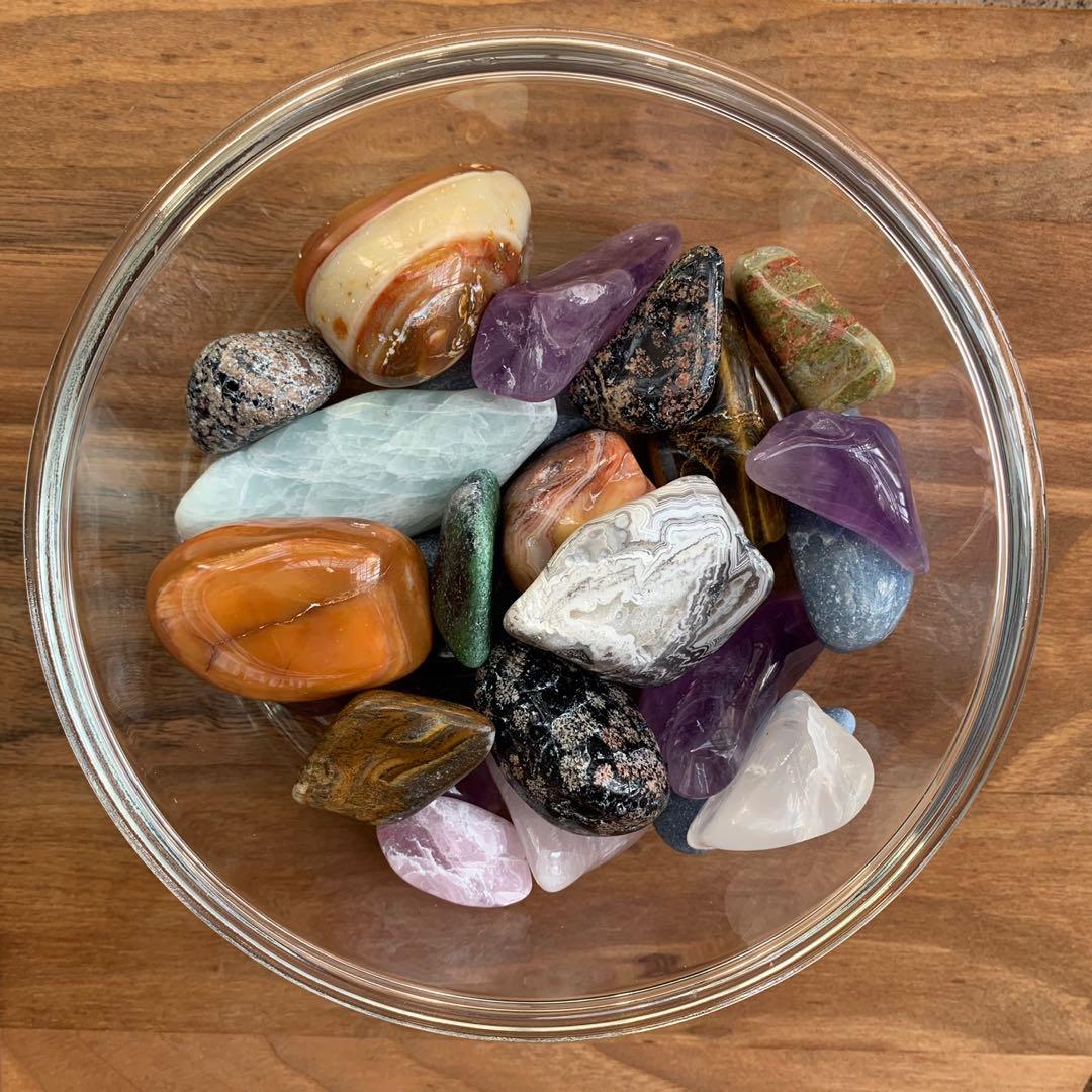 Real rose quartz jewelry store