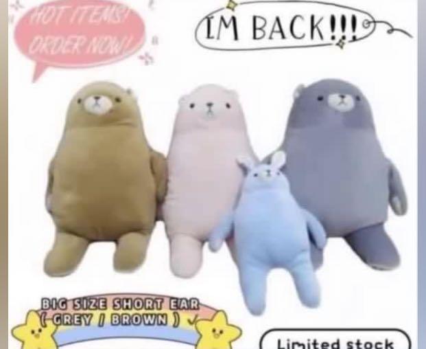 Rare miniso bunny soft toy plush toy, Hobbies & Toys, Toys & Games on