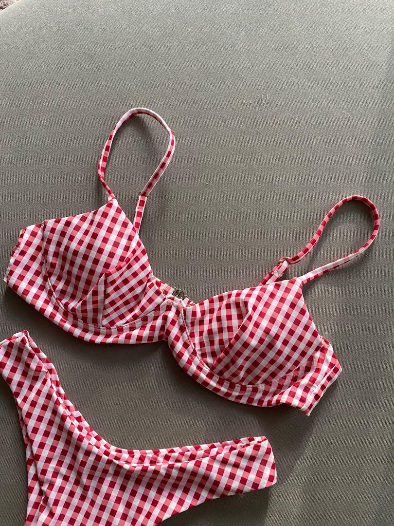 Zaful checkered bikini new arrivals