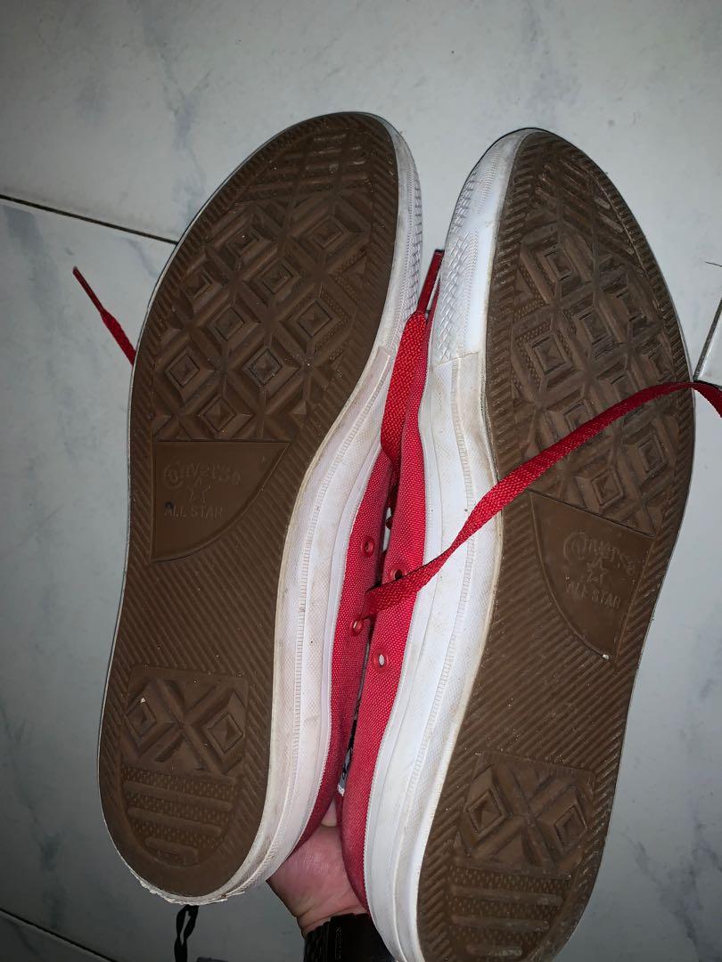 Red converse new arrivals size 13