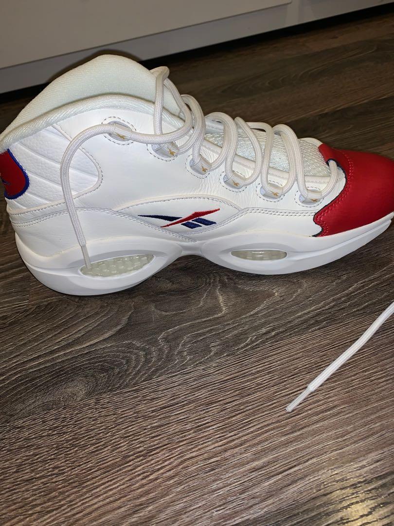 Reebok Question Mid US 12 Men s Fashion Footwear Sneakers on