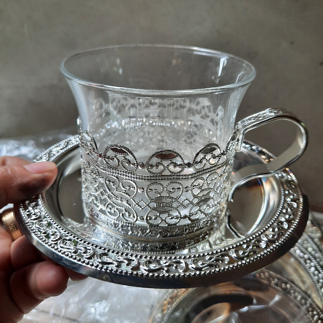 Rising Japan cups n saucers, Furniture & Home Living, Kitchenware