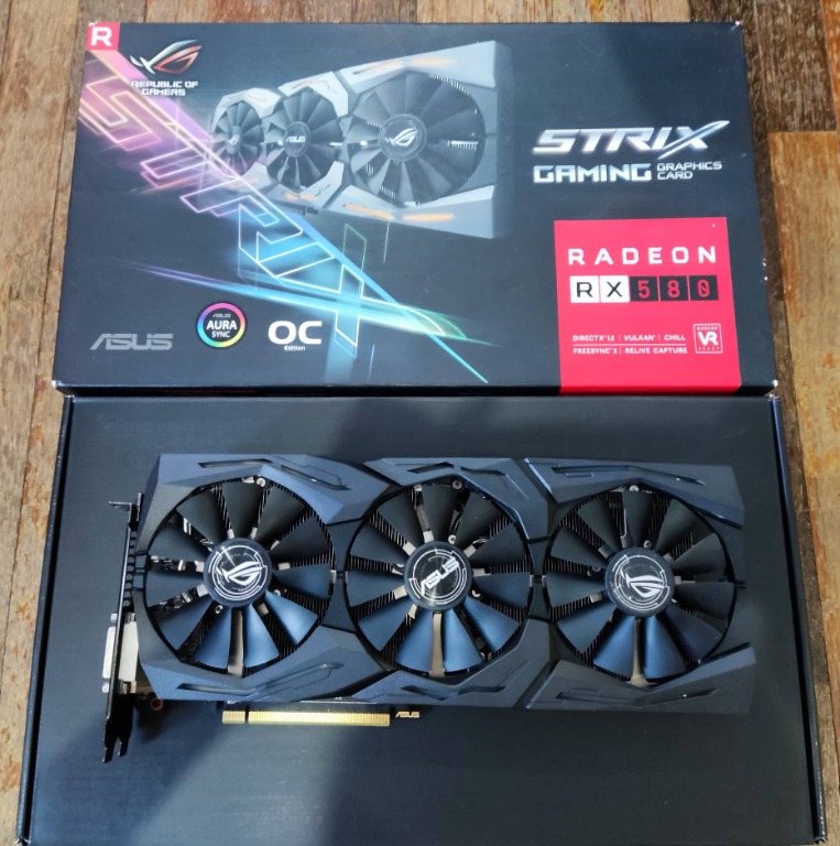 ASUS ROG Strix Radeon RX 580 OC edition 8GB GDDR5 Computers