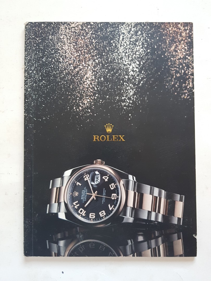 Rolex watch catalogue catalog book, Luxury, Watches on Carousell