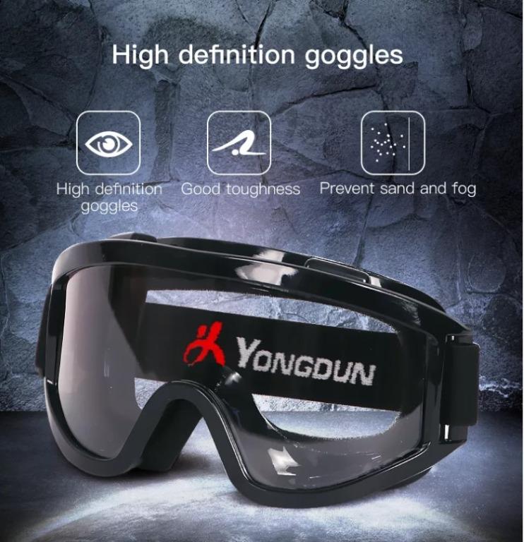 Safety Glasses Antifog Eye Protection Safety Goggles, Men's Fashion