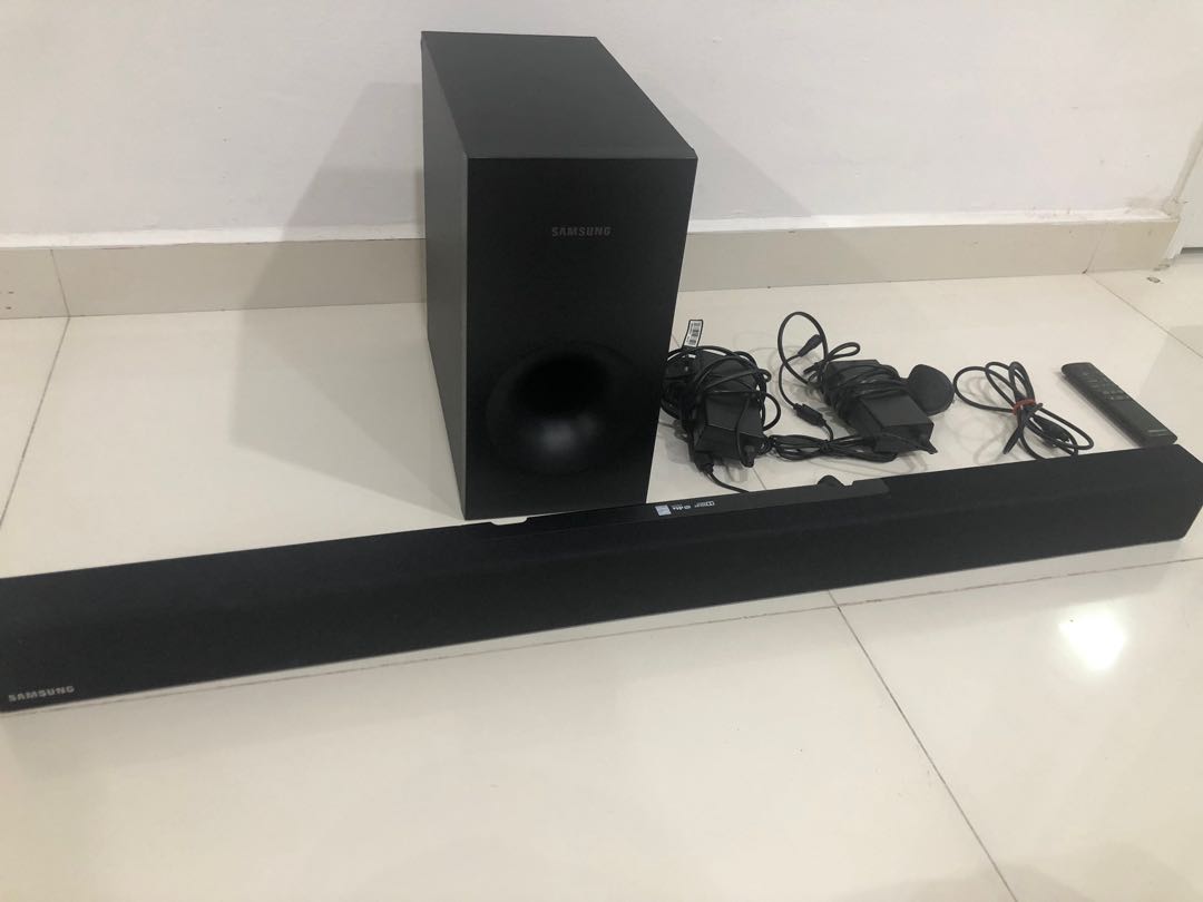 Samsung hw k360 2.1 top ch soundbar with wireless subwoofer