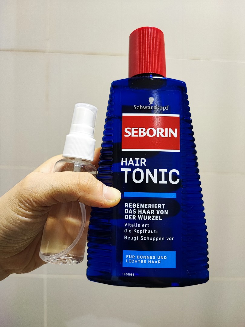 SCHWARZKOPF SEBORIN AKTIV HAIR TONIC 300ML free spray bottle