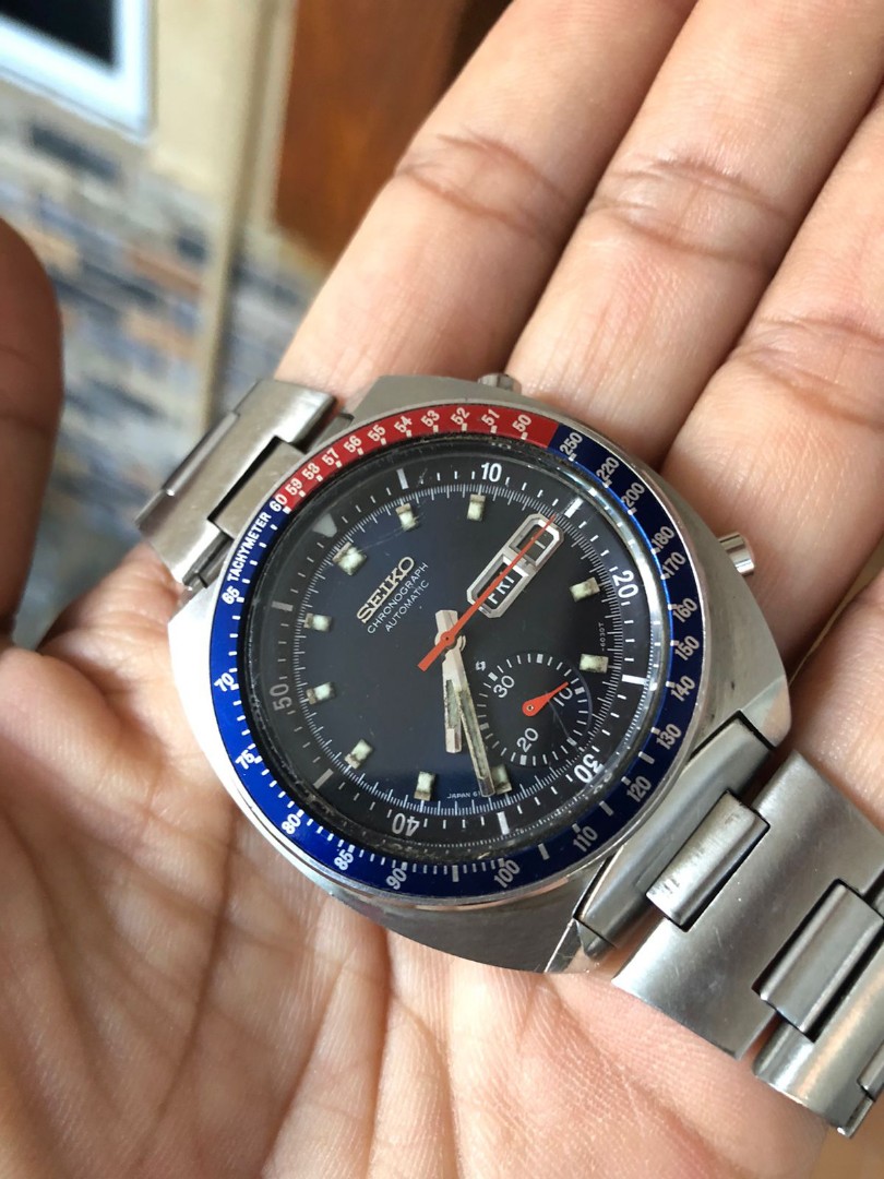 SEIKO VINTAGE PEPSI 6139-6005, Luxury, Watches on Carousell