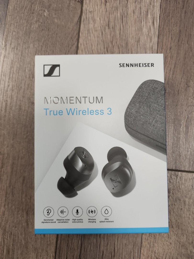 Sennheiser momentum true wireless 3 mtw3 graphite, 音響器材, 耳機