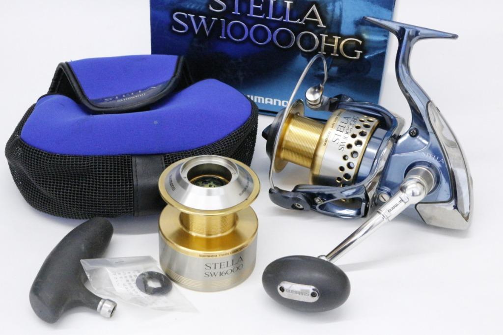 Shimano> 01 Stella SW10000HG, 運動產品, 釣魚- Carousell