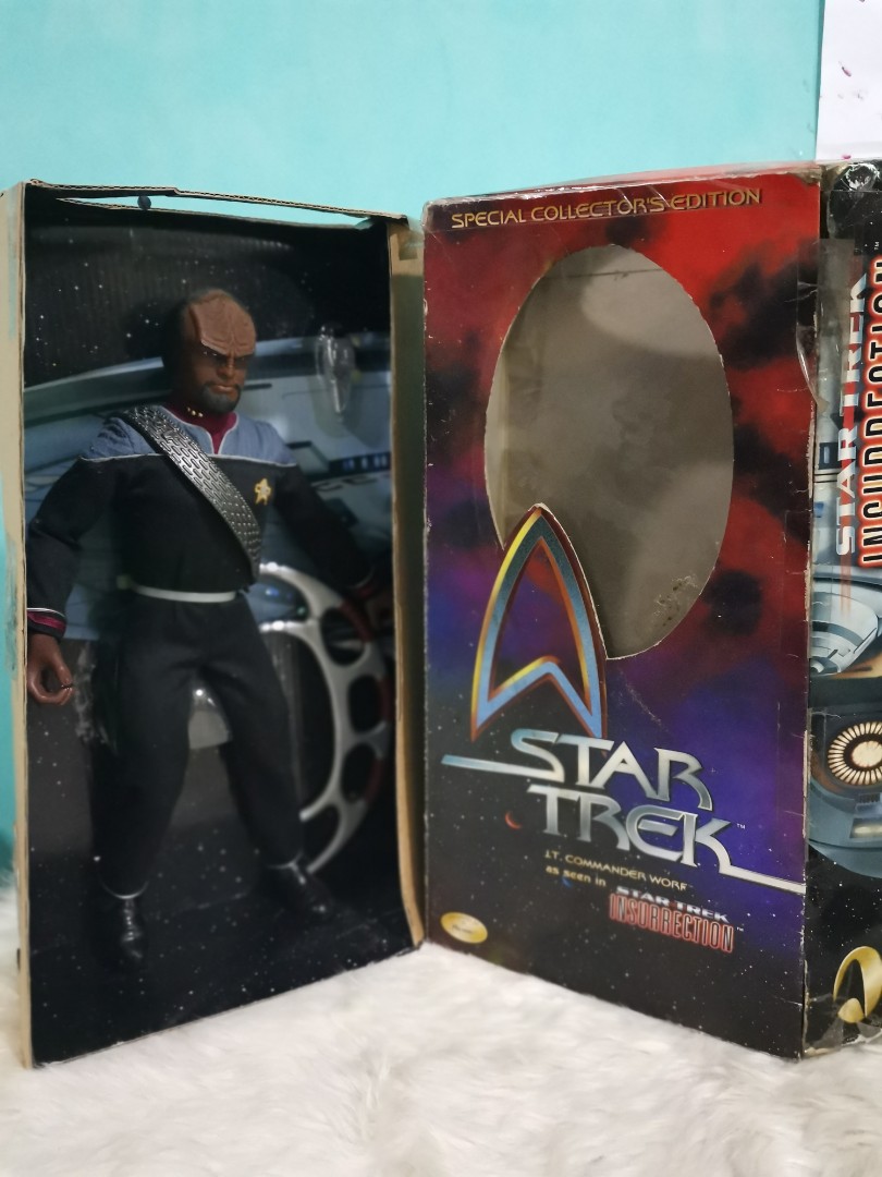 Star Trek Lt Commander Worf, Hobbies & Toys, Toys & Games on Carousell